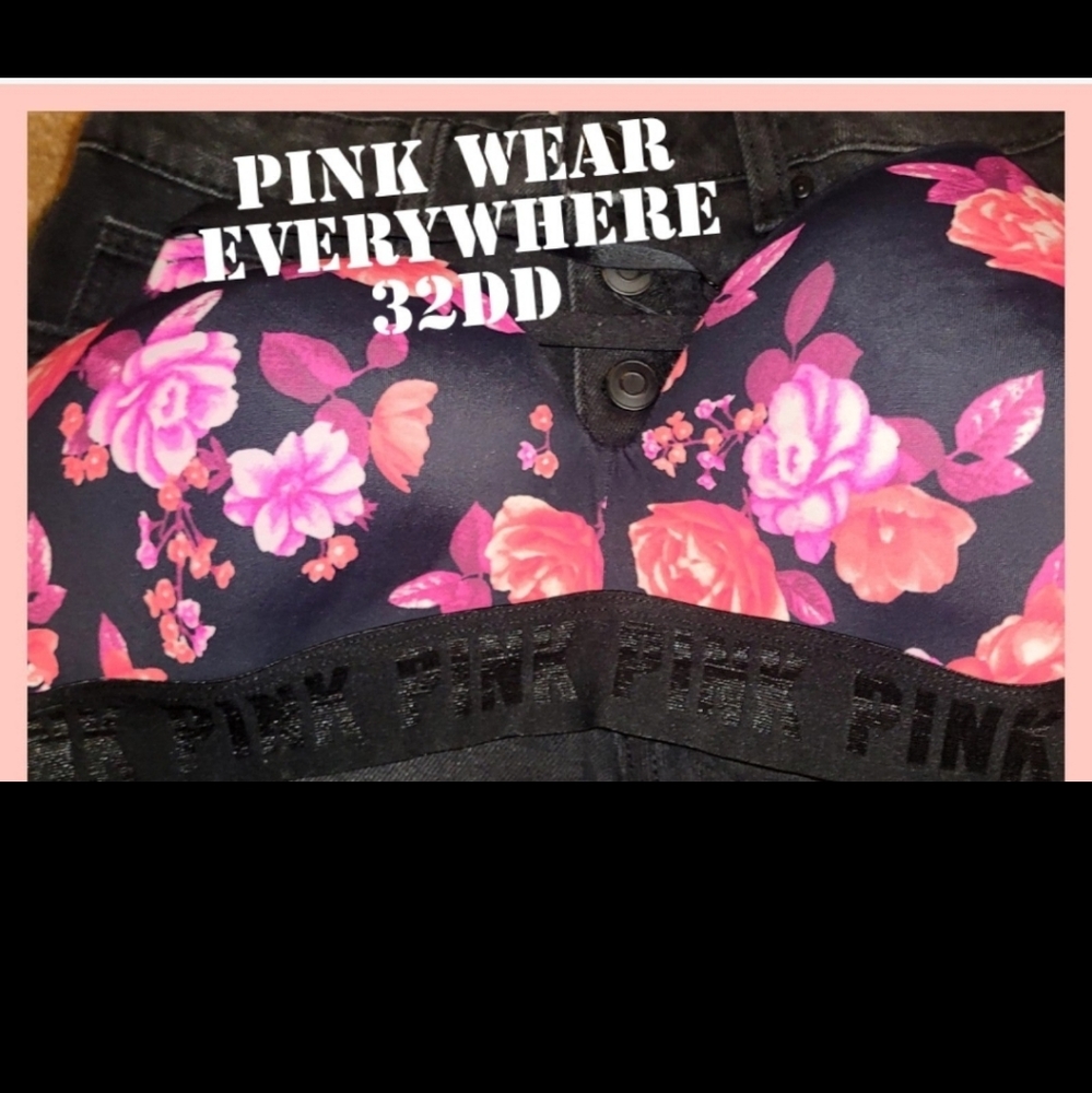 Pink Victoria secret 💗 Wear Everywhere bra sz 32DD
